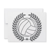 VolleyBall Vintage Graphic invitations by CustomSportsTshirts VolleyBall Vintage Graphic invitations