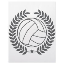 VolleyBall Vintage Graphic letterhead