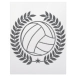 VolleyBall Vintage Graphic Letterhead