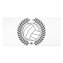 VolleyBall Vintage Graphic photo cards by CustomSportsTshirts VolleyBall Vintage Graphic photo cards