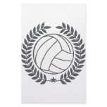 VolleyBall Vintage Graphic Customized Stationery