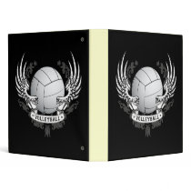 Volleyball Wings Binder