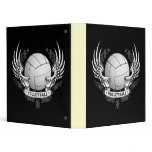 Volleyball Wings Binder
