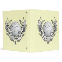 Volleyball Wings Binder
