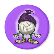Volleyball Wizard magnets