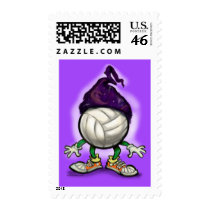Volleyball Wizard postage by FunGraphix Volleyball Wizard postage