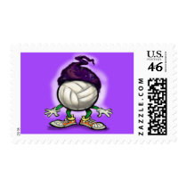 Volleyball Wizard postage by FunGraphix Volleyball Wizard postage