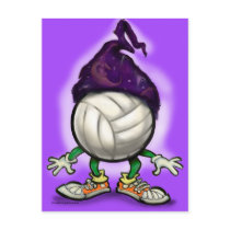 Volleyball Wizard postcards