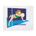 volleyball womens girls flyer design