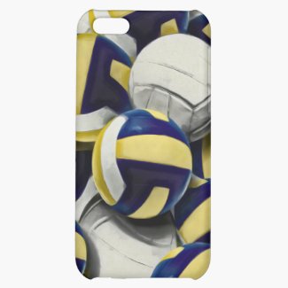 Volleyballs Collage iPhone 5C Case