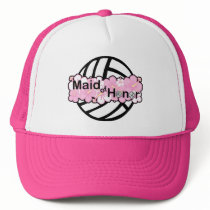 VolleyBride Maid of Honor Trucker Hats