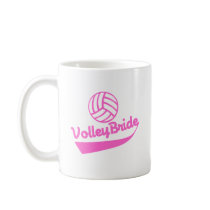 VolleyBride Swoosh Coffee Mugs