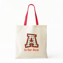 VolleyChick A is for Ace Canvas Bags
