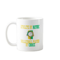 VolleyChick Athlete by Nature Coffee Mugs