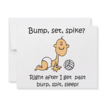 VolleyChick Bump Set Spike Personalized Invites