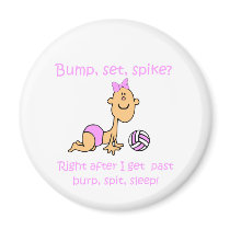 VolleyChick Bump Set Spike Magnet