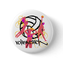 VolleyChick Curt Pin