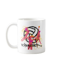 VolleyChick Curt Coffee Mug