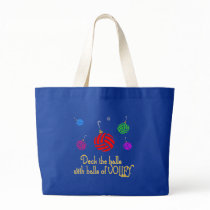 VolleyChick Deck the Halls Tote Bag