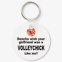 VolleyChick Doncha keychains