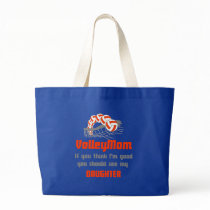VolleyChick Family You should see Mom/Daughter Canvas Bag