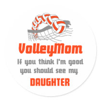 VolleyChick Family You should see Mom/Daughter Sticker