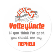 VolleyChick Family You should see Uncle/Nephew Sticker