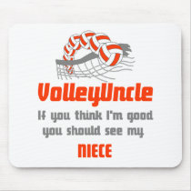 VolleyChick Family You should see Uncle/Niece Mousepad