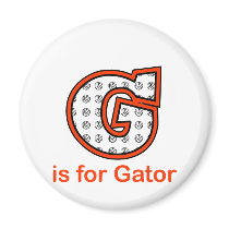 VolleyChick G is for Gator Magnet