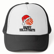 VolleyChick Happy Volleydays Santa Ball Hat