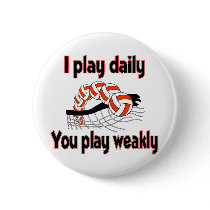 VolleyChick I play Daily buttons
