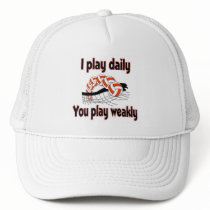 VolleyChick I Play Daily Hats