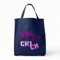 VolleyChick Krakked Tote Bag
