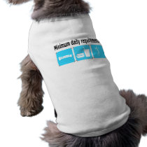 VolleyChick Minimum Daily Requirements pet clothing