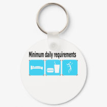VolleyChick Minimum Daily Requirements keychains by VolleyChick_Di VolleyChick Minimum Daily Requirements keychains
