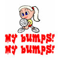 VolleyChick My Bumps t-shirts by Diakarab VolleyChick My Bumps t-shirts