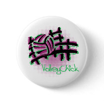 VolleyChick Netzo Pins