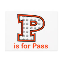 VolleyChick P is for Pass Postcards