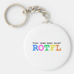VolleyChick ROTFL Key Chain