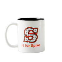 VolleyChick S is for Spike Mugs