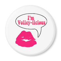 VolleyChick Volley-Licious Magnets
