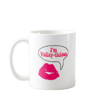 VolleyChick Volley-Licious Coffee Mugs