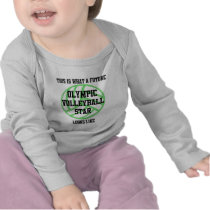 VolleyChick VolleyBaby Future Olympic Volleyball T-shirt