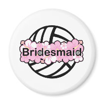 VolleyChick VolleyBride Refrigerator Magnet