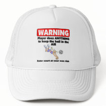VolleyChick Warning hats by VolleyChick_Di VolleyChick Warning hats