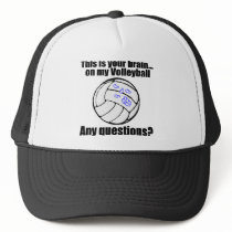VolleyChick's Brain hats