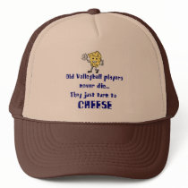 VolleyChick's Cheese Mesh Hat
