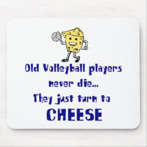 VolleyChick's Cheese Mouse Pad