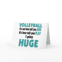 VolleyChick's Huge Card