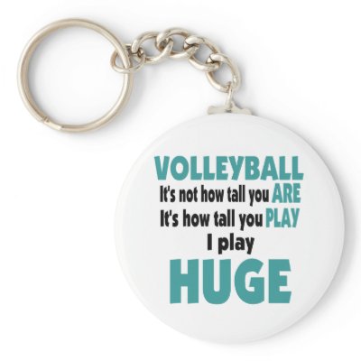 VolleyChick's Huge Key Chains